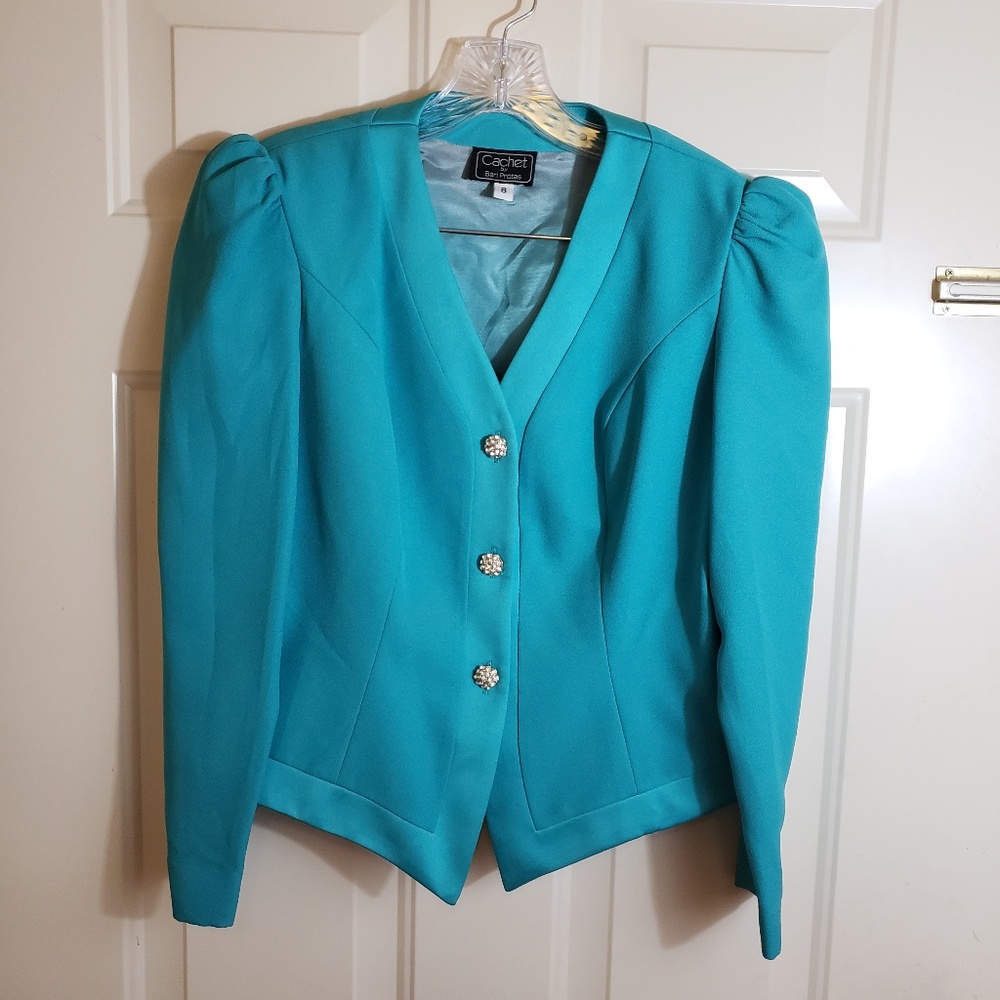 Cachet by Bari Brotas Blazer 3 Button